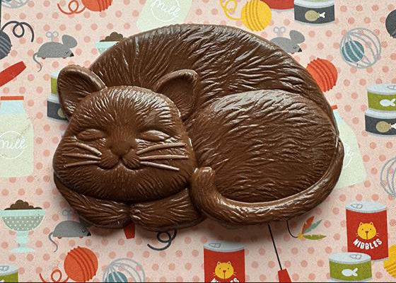 Sleeping Kitty Chocolate