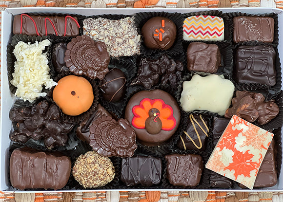 Assorted Thanksgiving Chocolate Box