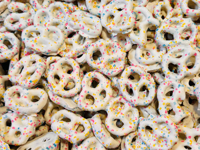 Yogurt Confetti Pretzels