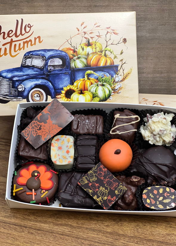 Hello Autumn Chocolate Box