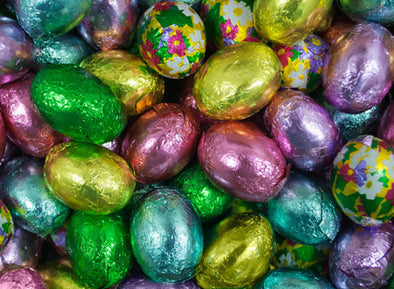 Foil Wrapped Milk Chocolate Eggs