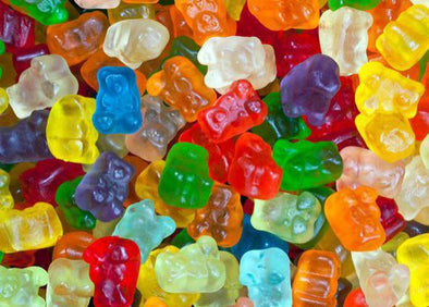 Single Flavor Gummy Bears, Flavored Gummi Bears