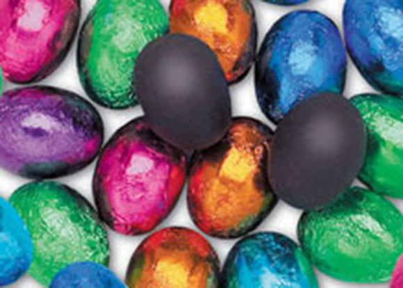 Foil Wrapped Dark Chocolate Eggs